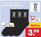 Damen oder Herren Sportsocken  im aktuellen Netto Marken-Discount Prospekt für 3,99 €