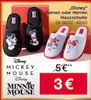 Damen oder Herren Hausschuhe Angebote von Disney bei Woolworth Goslar für 3,00 €