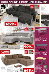 Couchtisch Angebot & Preis im aktuellen porta Möbel Prospekt Couchtisch Angebot im aktuellen porta Möbel Prospekt auf Seite 7