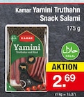 Aktuelles Yamini Truthahn Snack Salami Angebot bei Zimmermann in Magdeburg ab 2,69 €