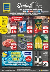 Aktueller EDEKA Prospekt mit Bananen, "Aktuelle Angebote", Seite 1