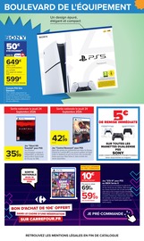 Promos Console PS5 dans le catalogue "LE MOIS MONOPOLY" de Carrefour Console PS5 en promo dans le catalogue Carrefour à la page 97