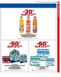 Prix et réduction Bouteille dans le prospectus Carrefour Market en cours Offre Bouteille dans le catalogue Carrefour Market du moment à la page 15