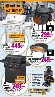 Gasgrill im Hornbach Prospekt "Wünsche sind gut. PROJEKTE sind besser." mit 33 Seiten (Wiesbaden)