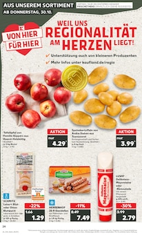 Kartoffeln im Kaufland Prospekt "RICHTIG FRISCH" mit 69 Seiten (Neuss)