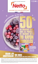 Prospectus Discount Alimentaire de Netto à Pantin: "L'ANNIVERSAIRE, ÇA SE FÊTE !", 20 pages, 03/03/2026 - 09/03/2026