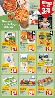 Pizza im aktuellen REWE Prospekt (Augsburg) Pizza im REWE Prospekt "Dein Markt" mit 30 Seiten (Augsburg)