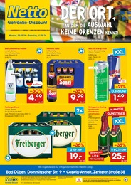 Aktueller Netto Marken-Discount Discounter Prospekt für Bräsen: DER ORT, AN DEM DIE AUSWAHL KEINE GRENZEN KENNT. mit 6} Seiten, 06.05.2024 - 11.05.2024
