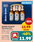 Münchner Hell von Hacker-Pschorr im aktuellen Penny Prospekt für 11,99 €