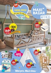 Catalogue Bazar & Déstockage Maxi Bazar en cours à Nice et alentours, "MINI PRIX que pour les enfants", 12 pages, 29/01/2025 - 16/02/2025