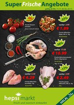 Hepsi Markt Prospekt "Super Frische Angebote", 12 Seiten, für Leverkusen, 11.11.2019 - 23.11.2019 Hepsi Markt Prospekt "Super Frische Angebote", 12 Seiten, für Leverkusen, 11.11.2019 - 23.11.2019