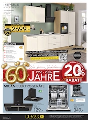 Küchenmöbel im BRAUN Möbel-Center Prospekt in Villingen-Schwenningen Aktueller BRAUN Möbel-Center Prospekt mit Küchenmöbel, "60 JAHRE BRAUN MÖBEL CENTER", Seite 16