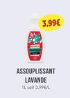 Assouplissant Lavande - NATURALIA en promo chez Naturalia Assouplissant Lavande - NATURALIA dans le catalogue Naturalia