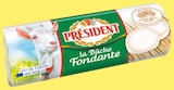Bûche de Chèvre Fondante - PRÉSIDENT en promo chez Intermarché Contact Bûche de Chèvre Fondante - PRÉSIDENT dans le catalogue Intermarché Contact