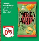 Aktuelle Wecker Angebote bei GLOBUS in Salzgitter Aktuelles Kartoffelchips Angebot bei GLOBUS in Salzgitter ab 0,99 €