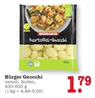 Kartoffel-Gnocchi im Angebot bei E center in Offenbach Kartoffel-Gnocchi Angebote von Bürger bei E center Offenbach für 1,79 €