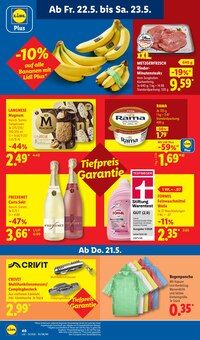 Bananen im Lidl Prospekt "LIDL LOHNT SICH" mit 71 Seiten (München)