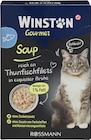Gourmet Katze Soup Thunfisch von Winston für 1,49 € bei Rossmann im Angebot Gourmet Katze Soup Thunfisch von Winston im aktuellen Rossmann Prospekt