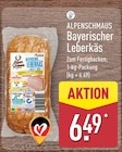 Bayerischer Leberkäs von Alpenschmaus für 6,49 € bei ALDI Nord im Angebot Bayerischer Leberkäs von Alpenschmaus im aktuellen ALDI Nord Prospekt