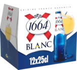 BIÈRE BLANC 1664 - 1664 - Auchan Hypermarché à Saint-Denis BIÈRE BLANC 1664 - 1664 en promo chez Auchan Hypermarché Saint-Denis à 7,04 €