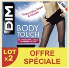 Lot de 2 collants voile BODY TOUCH - Dim en promo chez Géant Casino Lot de 2 collants voile BODY TOUCH - Dim dans le catalogue Géant Casino