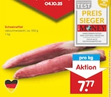 Schweinefilet bei Netto Marken-Discount im Schwalmstadt Prospekt für 7,77 €
