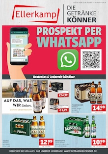 Veltins im Getränke Ellerkamp Prospekt "DIE GETRÄNKEKÖNNER" mit 5 Seiten (Bocholt)