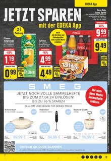 Cola im EDEKA Prospekt "Aktuelle Angebote" mit 24 Seiten (Wuppertal)