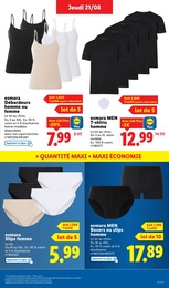 Offre Slip Homme dans le catalogue Lidl du moment à la page 39
