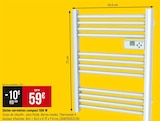 Sèche-serviettes compact 500 W - Bricorama à Clichy Sèche-serviettes compact 500 W en promo chez Bricorama Clichy à 69,00 €