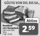 Roastbeef im Angebot bei Markant Nordwest in Herford Roastbeef Angebote bei Markant Nordwest Herford für 2,59 €