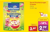 Saure Drachenzungen Crispies von hitschies für 2,99 € bei Netto Marken-Discount im Angebot Saure Drachenzungen Crispies von hitschies im aktuellen Netto Marken-Discount Prospekt