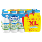 Lait U.H.T. Bio demi-écrémé "Format XL" - LACTEL en promo chez Carrefour Besançon à 12,70 €