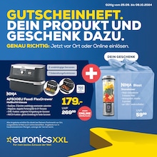 EURONICS Prospekt für Thurnau: "GUTSCHEINHEFT. DEIN PRODUKT UND GESCHENK DAZU.", 23 Seiten, 25.09.2024 - 08.10.2024