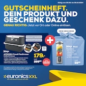 Aktueller EURONICS Elektromarkt Prospekt in Warmensteinach und Umgebung, "GUTSCHEINHEFT. DEIN PRODUKT UND GESCHENK DAZU." mit 23 Seiten, 25.09.2024 - 08.10.2024