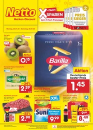 Netto Marken-Discount Prospekt "Aktuelle Angebote" für Geesthacht, 46 Seiten, 23.01.2023 - 28.01.2023 Netto Marken-Discount Prospekt "Aktuelle Angebote" für Geesthacht, 46 Seiten, 23.01.2023 - 28.01.2023