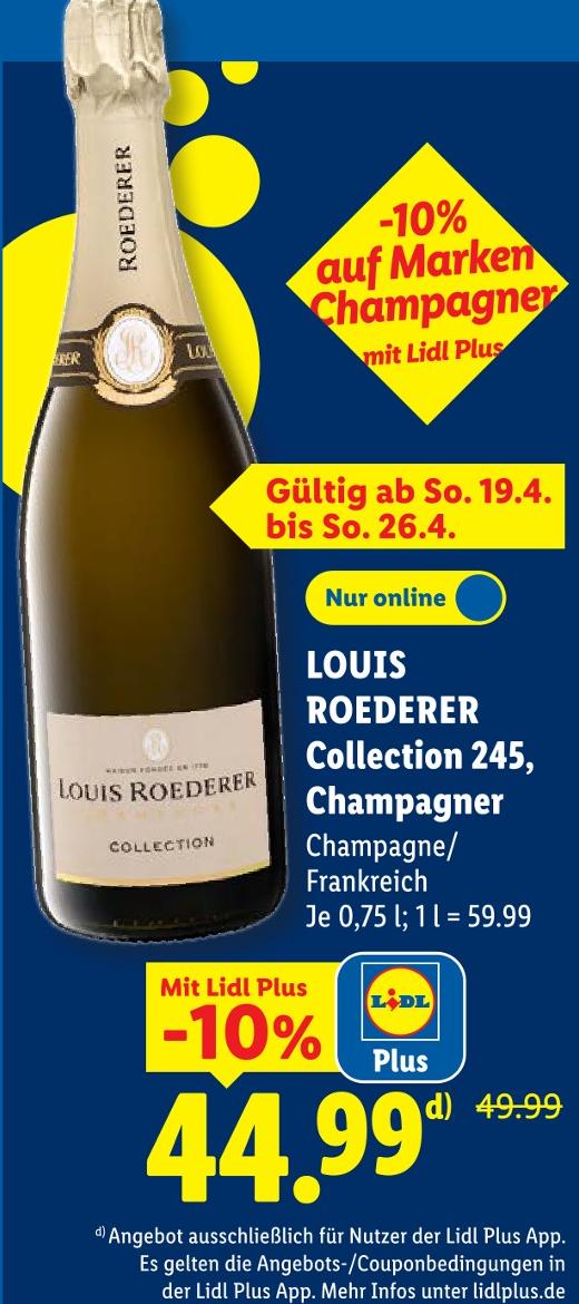 Collection 245, Champagner