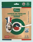 Lessive en feuilles hydrosolubles x20 - FRIXY - Intermarché à Saumur Lessive en feuilles hydrosolubles x20 - FRIXY en promo chez Intermarché Saumur à 3,16 €