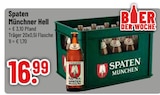 Münchner Hell im Trinkgut Prospekt Münchner Hell von Spaten im aktuellen Trinkgut Prospekt für 16,99 €