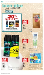 Prix et réduction Axe dans le prospectus Carrefour Market en cours Offre Axe dans le catalogue Carrefour Market du moment à la page 50