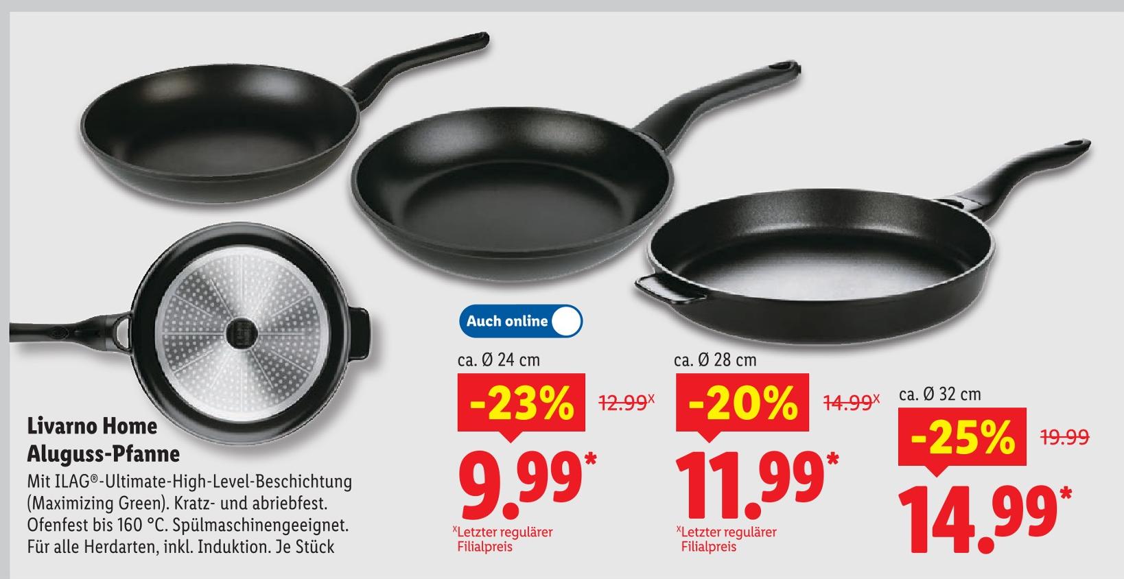 Livarno Home Aluguss-Pfanne