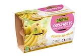 Purée de fruits pomme banane bio - 4 x 100 g - DANIVAL à 4,49 € dans le catalogue Botanic