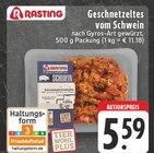 Geschnetzeltes vom Schwein im Angebot bei EDEKA in Recklinghausen Geschnetzeltes vom Schwein Angebote von Rasting bei EDEKA Recklinghausen für 5,59 €