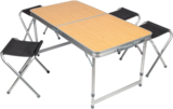 Table et tabourets de camping - Lidl à Aix-les-Bains Table et tabourets de camping en promo chez Lidl Aix-les-Bains à 39,99 €