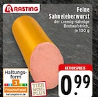 EDEKA Nachrodt-Wiblingwerde - Feine Sahneleberwurst Angebot im Prospekt Feine Sahneleberwurst bei EDEKA im Nachrodt-Wiblingwerde Prospekt für 0,99 €