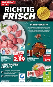 Gulasch im aktuellen Kaufland Prospekt (Fürth) Gulasch im Kaufland Prospekt "Hier bin ich richtig" mit 69 Seiten (Fürth)