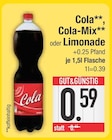 Cola, Cola-Mix oder Limonade Angebote bei EDEKA Schrobenhausen für 0,59 €