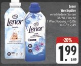 Weichspüler Sensitiv im Angebot bei E center in Amberg Weichspüler Sensitiv Angebote von Lenor bei E center Amberg für 1,99 €