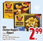 Chicken Nuggets oder Dippers von iglo im aktuellen EDEKA Prospekt für 2,99 €