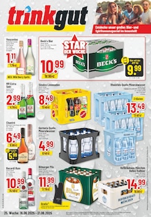 Bier im aktuellen Trinkgut Prospekt (Nordhorn) Bier im Trinkgut Prospekt "Aktuelle Angebote" mit 10 Seiten (Nordhorn)